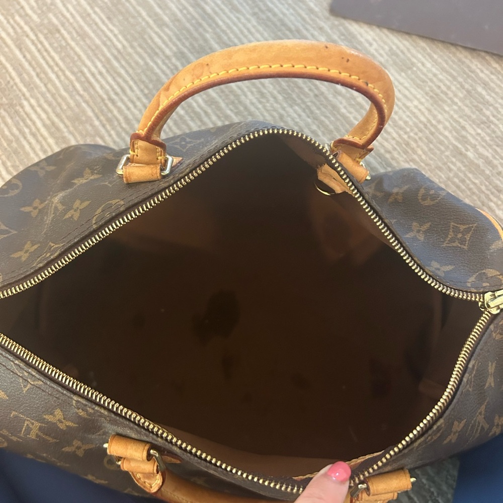 Authentic LOUIS VUITTON speedy 35 - Picture 9 of 13